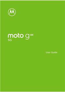 Motorola Moto G84 5G manual. Camera Instructions.